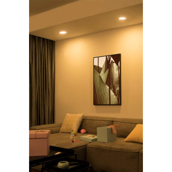 Philips HUE Garnea 10.5-Watt Downlight (White Ambience) Philips HUE Garnea 10.5-Watt Downlight (White Ambience)
