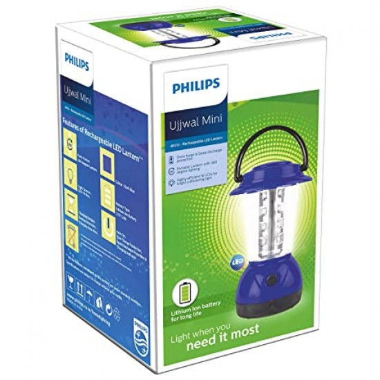 Philips Ujjwal Mini Emergency Lantern (Dark Blue) Philips Ujjwal Mini Emergency Lantern (Dark Blue)