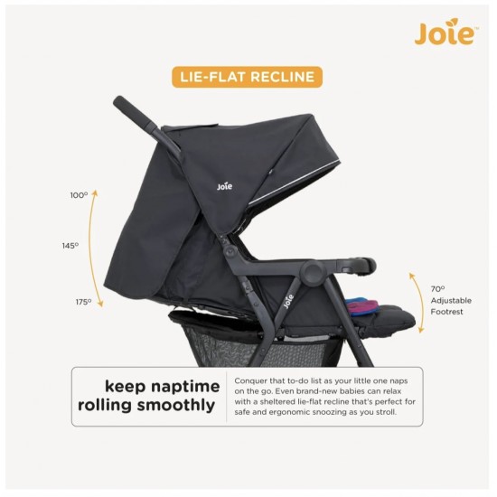 Joie Stroller Aire Twin, Rosy and Sea (Multicolour) Joie Stroller Aire Twin, Rosy and Sea (Multicolour)