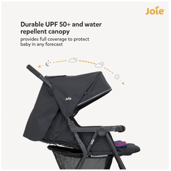 Joie Stroller Aire Twin, Rosy and Sea (Multicolour) Joie Stroller Aire Twin, Rosy and Sea (Multicolour)