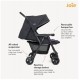 Joie Stroller Aire Twin, Rosy and Sea (Multicolour) Joie Stroller Aire Twin, Rosy and Sea (Multicolour)