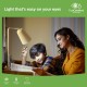PHILIPS 12-Watt Glass LED Bulb | Full Glow Energy Saver 1200 Lumen Frosted Diffused LED Bulb | Base -B22 | Crystal White,Pack of 1 PHILIPS 12-Watt Glass LED Bulb | Full Glow Energy Saver 1200 Lumen Frosted Diffused LED Bulb | Base -B22 | Crystal White,Pack of 1