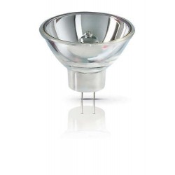 PHILIPS FIBRE OPTIC LAMP TYPE 6834FO EFP Al/ 231 12V 100W  Warm White, GZ6.35