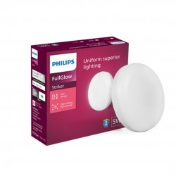 PHILIPS Rimless Full Glow 5-watt Round LED Surface Downlighter Cool Day light