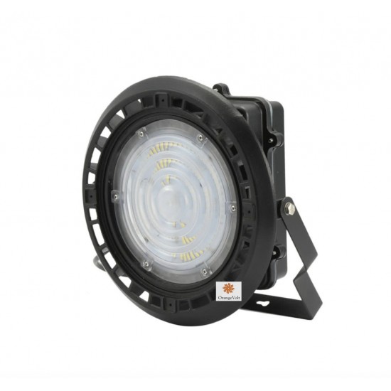 OrangeVolt High Bay Light 100w - Cool White 6500K, Ip 65 Waterproof Powered by OSRAM Leds OrangeVolt High Bay Light 100w - Cool White 6500K, Ip 65 Waterproof Powered by OSRAM Leds