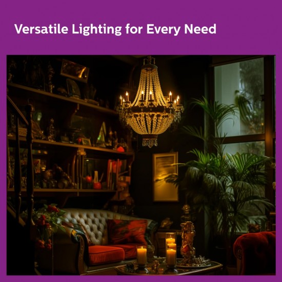 PHILIPS 4-watt Filament Candle LED Bulb | Filament Candle Bulb Home & Decoration PHILIPS 4-watt Filament Candle LED Bulb | Filament Candle Bulb Home & Decoration