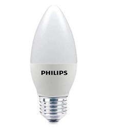 PHILIPS 4-Watt 400-lumen Candle Frosted E14 Base (Warm White) 