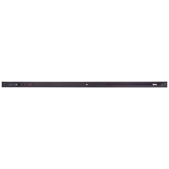 PHILIPS 1-mtr Track Light Rail | Stanchion Trackway for Indoor Ceiling LED Spot/Focus Lights | Black,Pack of 1 PHILIPS 1-mtr Track Light Rail | Stanchion Trackway for Indoor Ceiling LED Spot/Focus Lights | Black,Pack of 1