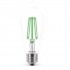 PHILIPS 4-watt E27 ST64 LED Glass Amber Filament Bulb (Green)