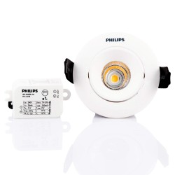 Philips Astra Spot 3-Watt LED COB Light (Cool Day Light) (Tiltable)