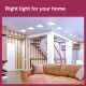 Philips Rimless Full Glow 24-watt Square LED Surface Downlighter | Surface LED Downlight for Ceiling (Warm White) Philips Rimless Full Glow 24-watt Square LED Surface Downlighter | Surface LED Downlight for Ceiling (Warm White)