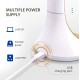OPPLE 5W Led Desk Lamp, Flicker Table Lamp, Study Lamps, Rechargable & Long Battery Backup, 3 Levels Brightness Mode, Touch Control (Pack of 1, Polycarbonate) OPPLE 5W Led Desk Lamp, Flicker Table Lamp, Study Lamps, Rechargable & Long Battery Backup, 3 Levels Brightness Mode, Touch Control (Pack of 1, Polycarbonate)