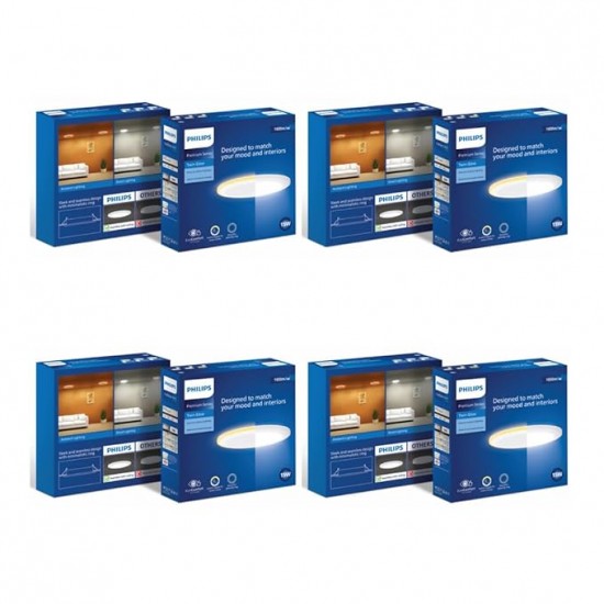 PHILIPS 15-watt Round LED Up-Down Downlighter | Twinglow 15-watt LED Downlighter for Home & Decoration | Colours : Warm White + Cool Day Light PHILIPS 15-watt Round LED Up-Down Downlighter | Twinglow 15-watt LED Downlighter for Home & Decoration | Colours : Warm White + Cool Day Light