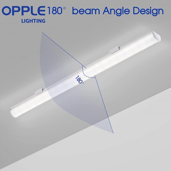 OPPLE Polycarbonate Led Under Cabinet Light, 1Ft Usb Plug In Led Batten Light With 5Ft Cable & Switch Controller OPPLE Polycarbonate Led Under Cabinet Light, 1Ft Usb Plug In Led Batten Light With 5Ft Cable & Switch Controller