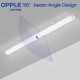 OPPLE Polycarbonate Led Under Cabinet Light, 1Ft Usb Plug In Led Batten Light With 5Ft Cable & Switch Controller OPPLE Polycarbonate Led Under Cabinet Light, 1Ft Usb Plug In Led Batten Light With 5Ft Cable & Switch Controller