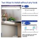 OPPLE Polycarbonate Led Under Cabinet Light, 1Ft Usb Plug In Led Batten Light With 5Ft Cable & Switch Controller OPPLE Polycarbonate Led Under Cabinet Light, 1Ft Usb Plug In Led Batten Light With 5Ft Cable & Switch Controller