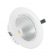 OrangeVolt Aluminium 10-Watt Round Spot Recessed COB Spot Light Warm White OrangeVolt Aluminium 10-Watt Round Spot Recessed COB Spot Light Warm White