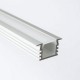 ORANGEVOLT Aluminium Rectangular Conciled LED 1Meter Profile Channels with Diffused Cover, End Caps and Mounting Clips for LED Strip Light ORANGEVOLT Aluminium Rectangular Conciled LED 1Meter Profile Channels with Diffused Cover, End Caps and Mounting Clips for LED Strip Light