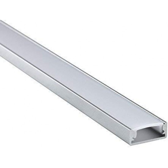 OrangeVolt Aluminium Profile/Channel For Led Light Strips 1 Metre Each Profiles With End Caps Included (Metal) OrangeVolt Aluminium Profile/Channel For Led Light Strips 1 Metre Each Profiles With End Caps Included (Metal)