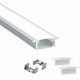 OrangeVolt Aluminium Profile/Channel For Led Light Strips 1 Metre Each Profiles With End Caps Included (Metal) OrangeVolt Aluminium Profile/Channel For Led Light Strips 1 Metre Each Profiles With End Caps Included (Metal)