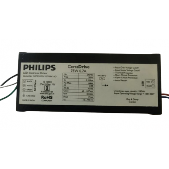 Philips CertaDrive 75W 0.7A LED Driver Philips CertaDrive 75W 0.7A LED Driver