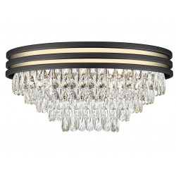Philips 581964 Naica Chandelier MSS Titanium Gold Black