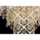 Philips 581963 Inlay Pendant Clear Crystal Gold E14 Philips 581963 Inlay Pendant Clear Crystal Gold E14