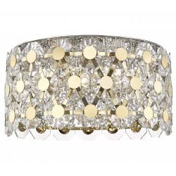 Philips 581967 Crystal Chandelier MSS Titanium Gold G9