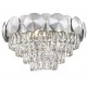 Philips 581968 Shield Chandelier Chrome & Clear Crystal Philips 581968 Shield Chandelier Chrome & Clear Crystal