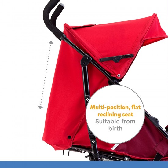 Joie Nitro Lx Umbrella Newborn Stroller with Flat Reclining Seat (Birth to 22.5Kg) -Multicolor Joie Nitro Lx Umbrella Newborn Stroller with Flat Reclining Seat (Birth to 22.5Kg) -Multicolor