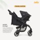 Joie Muze Full Featured Baby Stroller - Compact Fold Baby Pram with 5-Point Harness, Travel System Compatible, Lie-Flat Recline and Suitable for Birth to 15kg/(Birth - 36 months) Joie Muze Full Featured Baby Stroller - Compact Fold Baby Pram with 5-Point Harness, Travel System Compatible, Lie-Flat Recline and Suitable for Birth to 15kg/(Birth - 36 months)