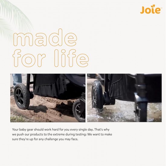 Joie Muze Full Featured Baby Stroller - Compact Fold Baby Pram with 5-Point Harness, Travel System Compatible, Lie-Flat Recline and Suitable for Birth to 15kg/(Birth - 36 months) Joie Muze Full Featured Baby Stroller - Compact Fold Baby Pram with 5-Point Harness, Travel System Compatible, Lie-Flat Recline and Suitable for Birth to 15kg/(Birth - 36 months)