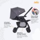 Joie Mirus Lightweight Baby Stroller-Pram with Reversible Handle, Hand Brake and One-Hand Fold, Buggy for Kids 0-2 Years(Upto 17.5 Kg), Ember, 1 Count(Pack of 1)(S1703Aaemb000), Black Joie Mirus Lightweight Baby Stroller-Pram with Reversible Handle, Hand Brake and One-Hand Fold, Buggy for Kids 0-2 Years(Upto 17.5 Kg), Ember, 1 Count(Pack of 1)(S1703Aaemb000), Black