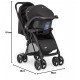 Joie Mirus Lightweight Baby Stroller-Pram with Reversible Handle, Hand Brake and One-Hand Fold, Buggy for Kids 0-2 Years(Upto 17.5 Kg), Ember, 1 Count(Pack of 1)(S1703Aaemb000), Black Joie Mirus Lightweight Baby Stroller-Pram with Reversible Handle, Hand Brake and One-Hand Fold, Buggy for Kids 0-2 Years(Upto 17.5 Kg), Ember, 1 Count(Pack of 1)(S1703Aaemb000), Black