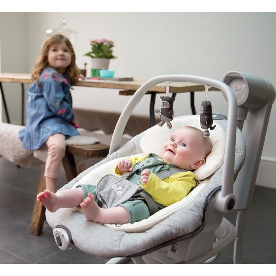 Joie Plastic Serina 2 In1 Portable Rocker and Swing (Birth to 13Kg) Joie Plastic Serina 2 In1 Portable Rocker and Swing (Birth to 13Kg)