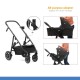 Joie Mytrax Baby Stroller- Pram for Kids with Automatic fold Lock, Suitable from Birth with Flat Reclining Seat Joie Mytrax Baby Stroller- Pram for Kids with Automatic fold Lock, Suitable from Birth with Flat Reclining Seat