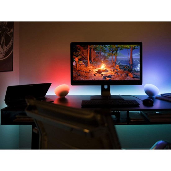 Philips Hue Go Smart Light Compatible with Amazon Alexa, Apple Home Kit, and The Google Assistant (White and Color Ambiance) Philips Hue Go Smart Light Compatible with Amazon Alexa, Apple Home Kit, and The Google Assistant (White and Color Ambiance)
