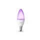 PHILIPS Hue 6.5W E14 Smart LED Light Bulb (White & Color Ambiance), Connected Smart LED, Compatible with Amazon Alexa, Apple Home Kit, White and Color Ambiance PHILIPS Hue 6.5W E14 Smart LED Light Bulb (White & Color Ambiance), Connected Smart LED, Compatible with Amazon Alexa, Apple Home Kit, White and Color Ambiance