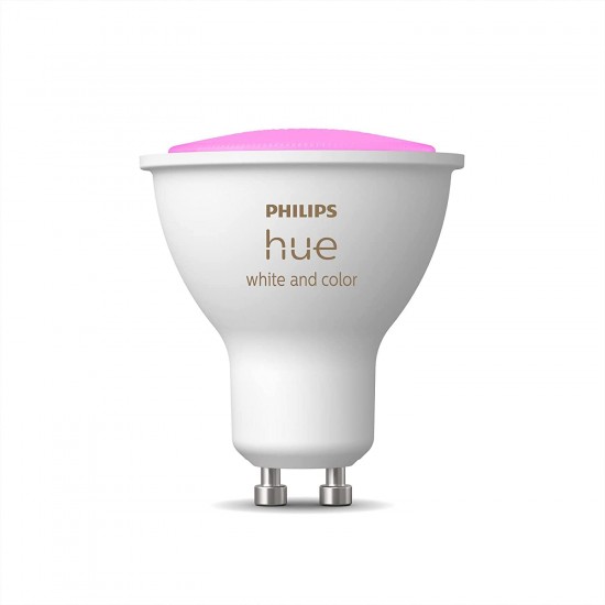 PHILIPS Hue Gu10 5.7-Watt Led lamp (White and Color Ambience) PHILIPS Hue Gu10 5.7-Watt Led lamp (White and Color Ambience)