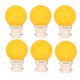 PHILIPS 0.5 watt B22 LED Deco mini (Yellow, Pack of 6) PHILIPS 0.5 watt B22 LED Deco mini (Yellow, Pack of 6)