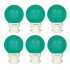PHILIPS 0.5 watt B22 LED Deco mini (Green, Pack of 6)