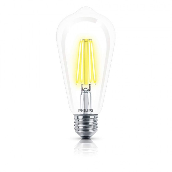 Philips 4-Watt E27 LED Glass Bulb (ST64, Warm White) Philips 4-Watt E27 LED Glass Bulb (ST64, Warm White)