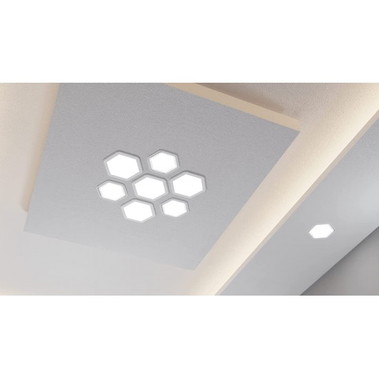 Philips Hexastyle 15-Watt Downlighter (Cool Day Light) | Cutout - 6 inch | Panel Light for False Ceiling Philips Hexastyle 15-Watt Downlighter (Cool Day Light) | Cutout - 6 inch | Panel Light for False Ceiling