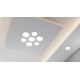 Philips Hexastyle 15-Watt Downlighter (Cool Day Light) | Cutout - 6 inch | Panel Light for False Ceiling Philips Hexastyle 15-Watt Downlighter (Cool Day Light) | Cutout - 6 inch | Panel Light for False Ceiling