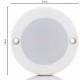 Philips 3W StarSurface Striker Cabinet Cool White Flush Mount Ceiling Lamp Philips 3W StarSurface Striker Cabinet Cool White Flush Mount Ceiling Lamp
