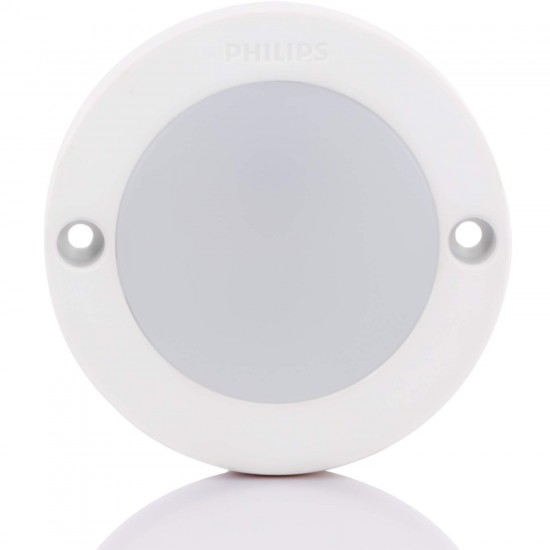 Philips 3W StarSurface Striker Cabinet Cool White Flush Mount Ceiling Lamp Philips 3W StarSurface Striker Cabinet Cool White Flush Mount Ceiling Lamp