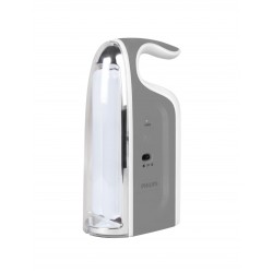 Philips Siria 5-Watt Rechargeable Emergency Light (Grey) | Touch Control Dimming Feature | Auto-on Feature in Power Cut with 2 Brightness Mode Switch