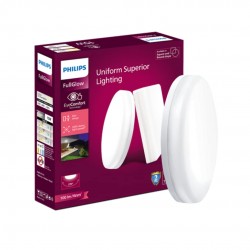 PHILIPS Rimless Full Glow 15-watt Round LED Surface Downlighter | Cool Day Light