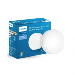 PHILIPS Rimless Full Glow 10-watt Round LED Surface Downlighter Cool Daylight