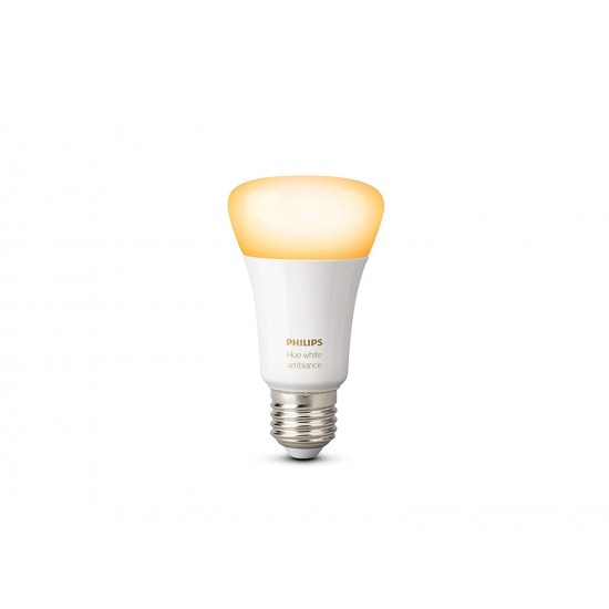 PHILIPS Hue Mini Starter Kit with 10W E27 Bulb, Compatible with Amazon Alexa, Apple Home Kit, and The Google Assistant (White and Color Ambiance) PHILIPS Hue Mini Starter Kit with 10W E27 Bulb, Compatible with Amazon Alexa, Apple Home Kit, and The Google Assistant (White and Color Ambiance)